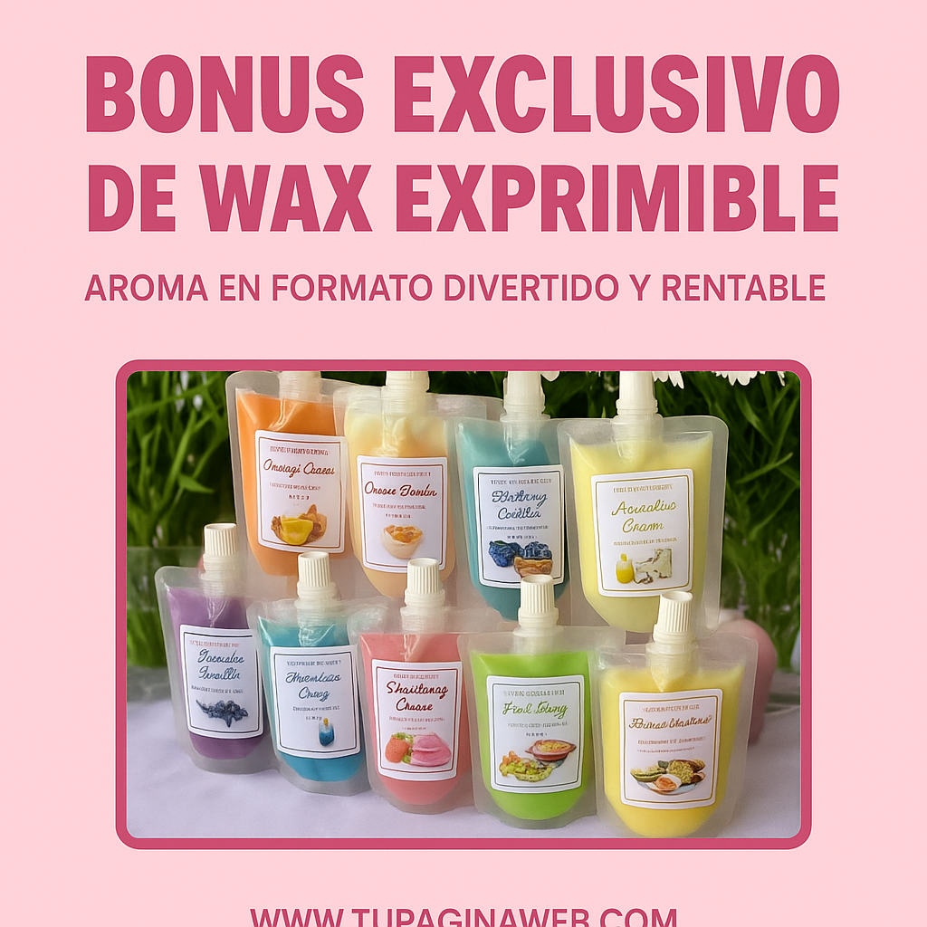 Bonus Exclusivo Wax Exprimibles